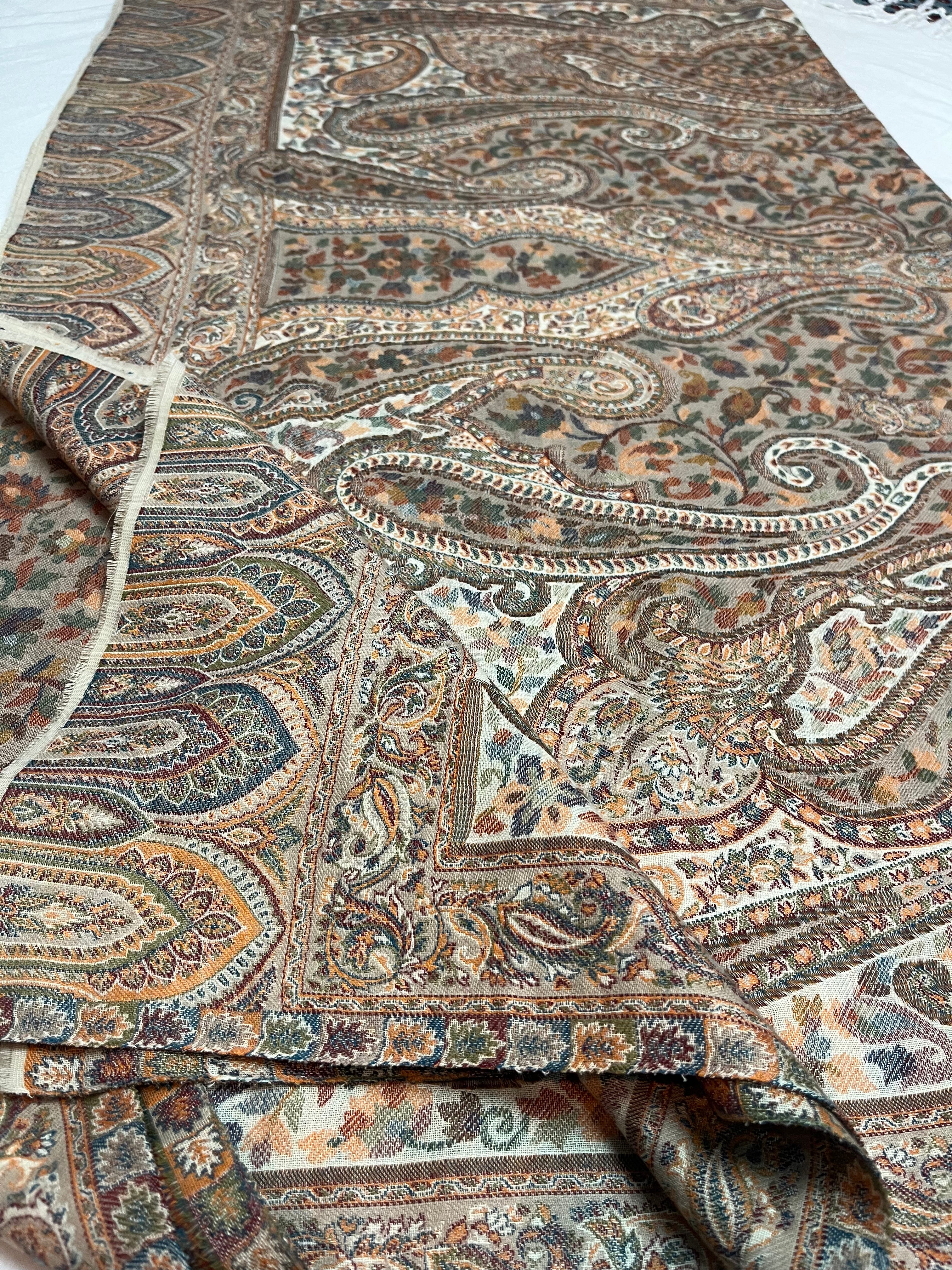 Kani Shawl – Traditional Kashmiri Weave, Premium Soft Finish (81” x 38”)